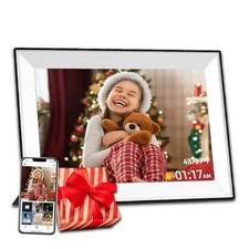 WiFi Uhale Digital Picture Frame with 32GB Storage,Smart Digital 10.1 White