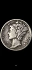 1943 Mercury Dime Denver Silver 10C Circulated US Coin
