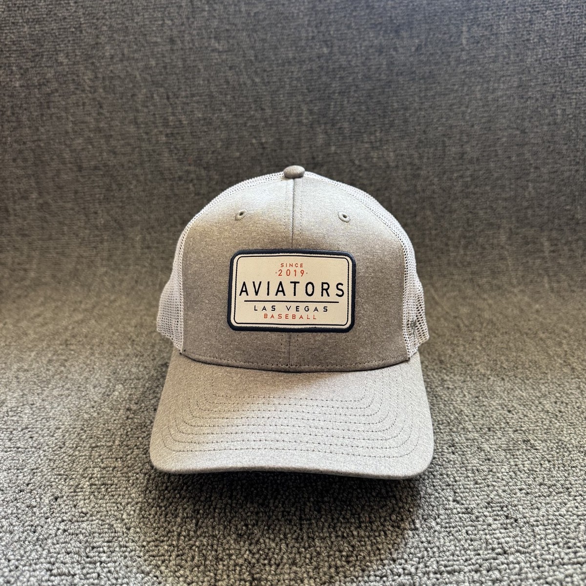 '47 Brand Las Vegas Aviators Trucker Snapback Gray White One Size Hat