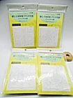 Japanese Embroidery SASHIKO 4pcs  SERIA spain tile pattern Made in JAPAN