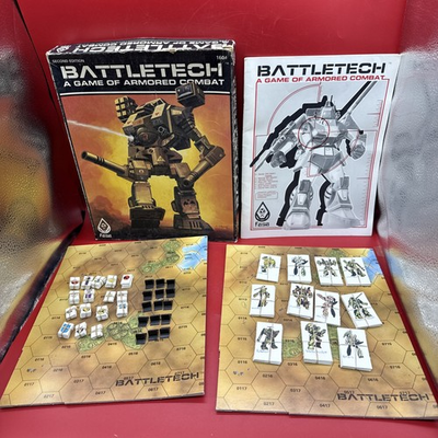 #ad #ad 1985 BattleTech A Game of Armored Combat Second Edition FASA #1604 INCOMPLETE ? $17.80