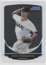 2013 Bowman Chrome Prospects Drew Steckenrider #BCP183 7k6