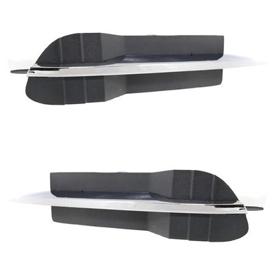 Pair Of Front Fog Light Cover 2008-2012 Chevrolet Malibu LT LS 3.6L 25905344