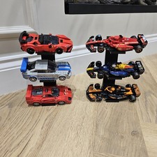 Listing image for Lego Speed Champions 3 Tier Black Display Stand - Double Set
