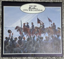2000 Mort Kunstler Civil War Calendar Unused 13 x 12  Art Prints - History