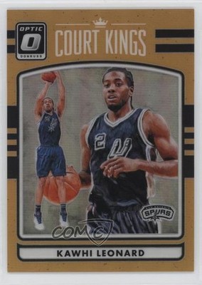 2016 Panini Donruss Optic Court Kings Orange Prizm 90/199 Kawhi Leonard #18 2oe