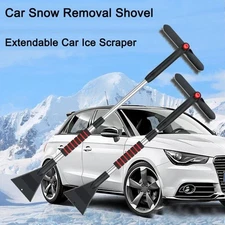 Winter Car Snow Shovel Ice Scraper Brush Extendable Detachable Windshield Tool