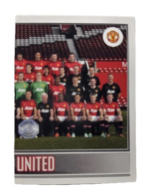 Topps Premier League 2014 - # 196 - Manchester United Team Group - Part 2