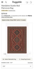 Ruggable 5x7 Washable Rug And Pad