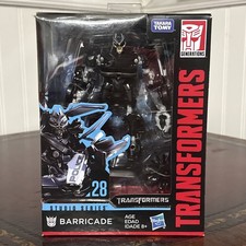 Transformers BARRICADE Studio series 28 Deluxe Class Takara Tomy Black - New