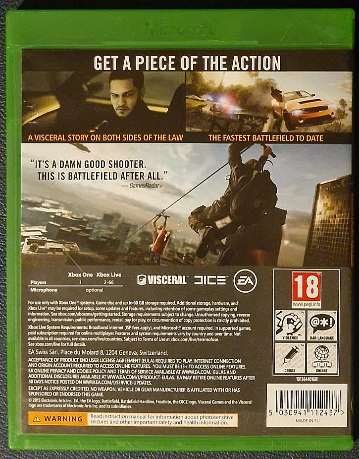 Battlefield: Hardline (Xbox One) PEGI 18+ Shoot 'Em Up FREE Shipping, Save £s, photo 3 of 3