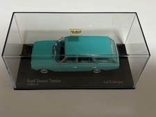 Minichamps Ford Taunus Turnier 1/43 Used Light Blue Model Car