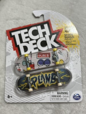 Tech Deck Bonus Pack Plan B Skateboards 2 pack Fingerboard 96mm