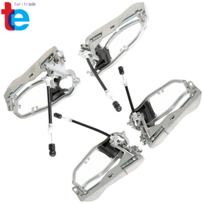 Set Of 4 Door Handle Carriers Front & Rear For Bmw E53 X5 2000-2004 2005 2006