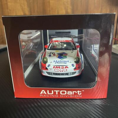 Autoart 1:18 - 1 - Voiture De Course Miniature - Porsche 911  997  GT3 Rsr Alms 2007 Lmgt2 76