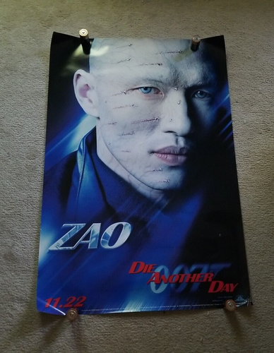 Stirb an einem anderen Tag - James Bond Filmposter 27" x 40" Zao Rick Yune - A818 - Bild 1 von 6