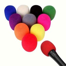 20PCS Thick Handheld Stage Microphone Windscreen Colorful Microphone Covers R