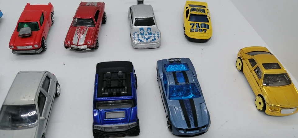 16 Vintage Job Lot diecast cars toys Mattel, Norev Majorette, hot wheels slotcar - Image 4 of 4