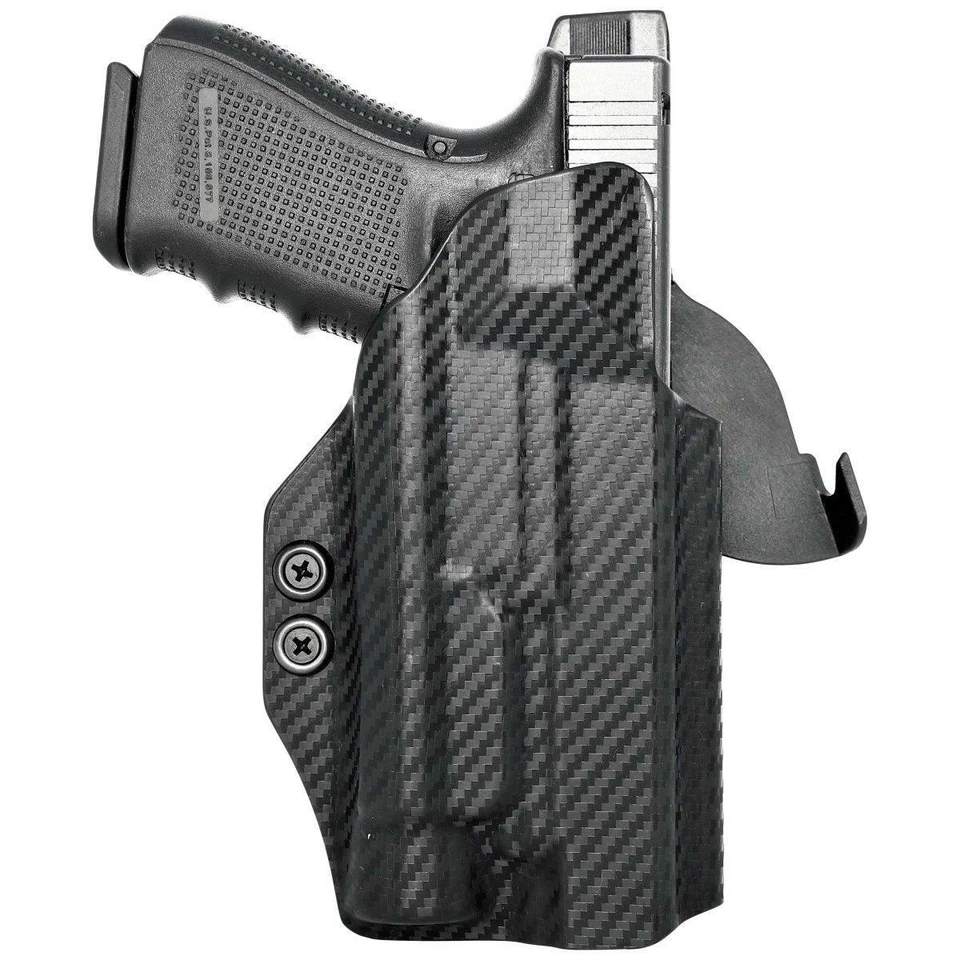 Paddle Holster fits: Glock 17 19 19X 26 31 32 33 34 45 TLR-1 - Rounded Gear - Image 2 of 4