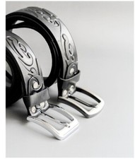 Belt ZAF Leather PL00069 genuine leather