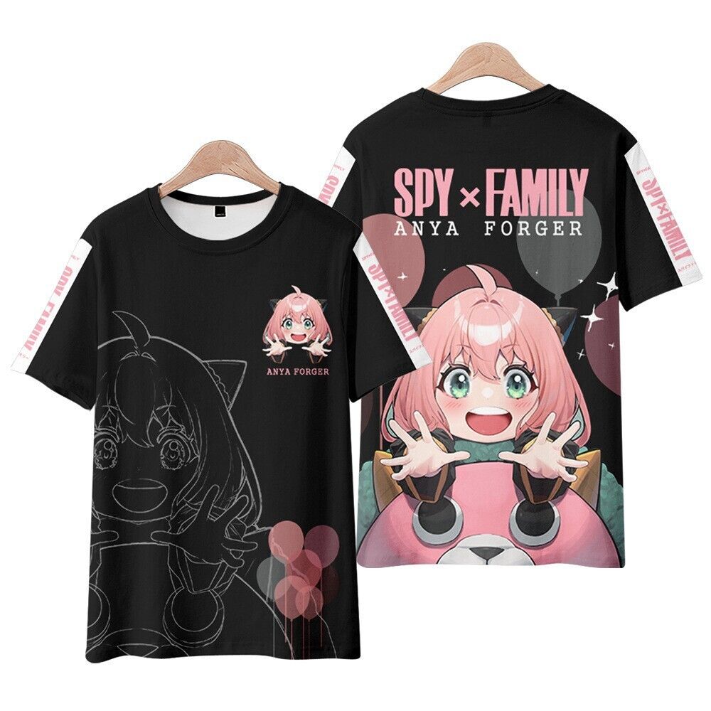 Anya e Bond Forger com capuz estampado feminino, pulôver anime