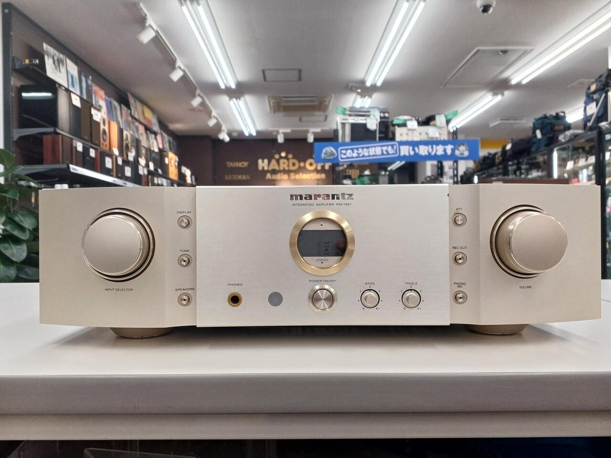 marantz PM-15S1 プリアンプ リモコン付き Marantz PM-15S1 07年製