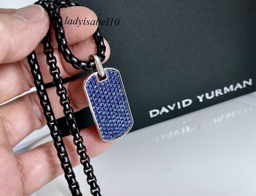 David Yurman Blue Sapphire Streamline 