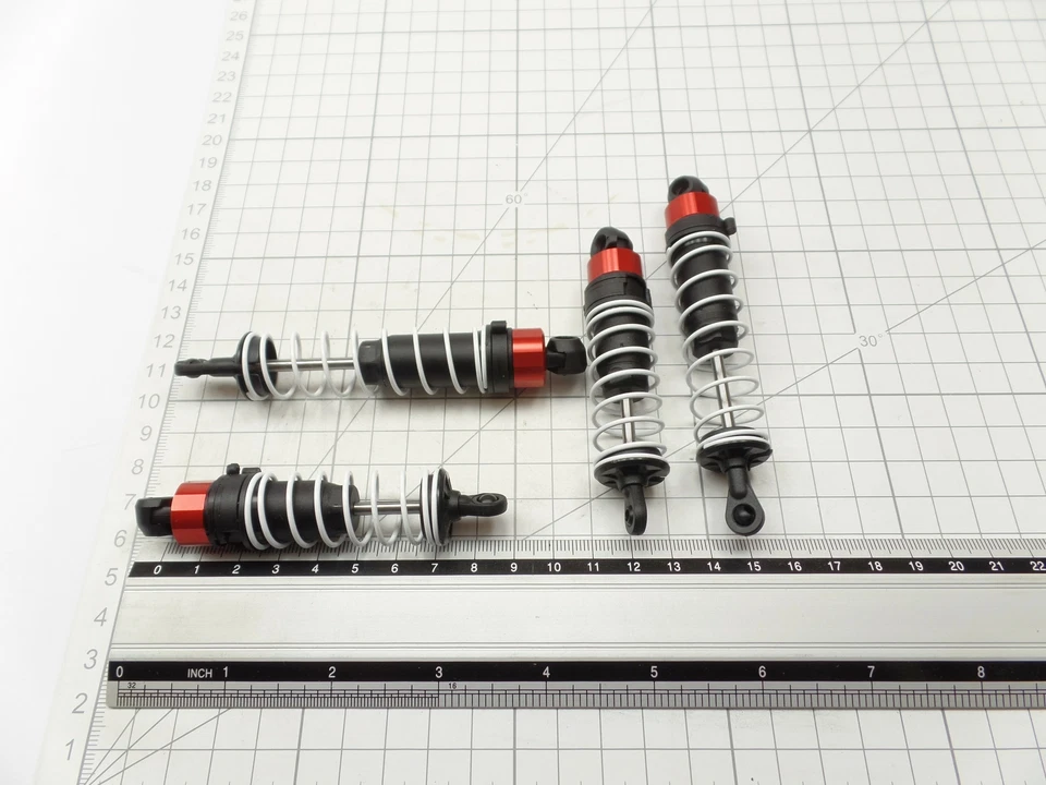 Kyosho FZ02L FA534 - 4 Pieces Oil Pressure Shock Absorbers 90mm with Spring KMK® - Image 2 of 3