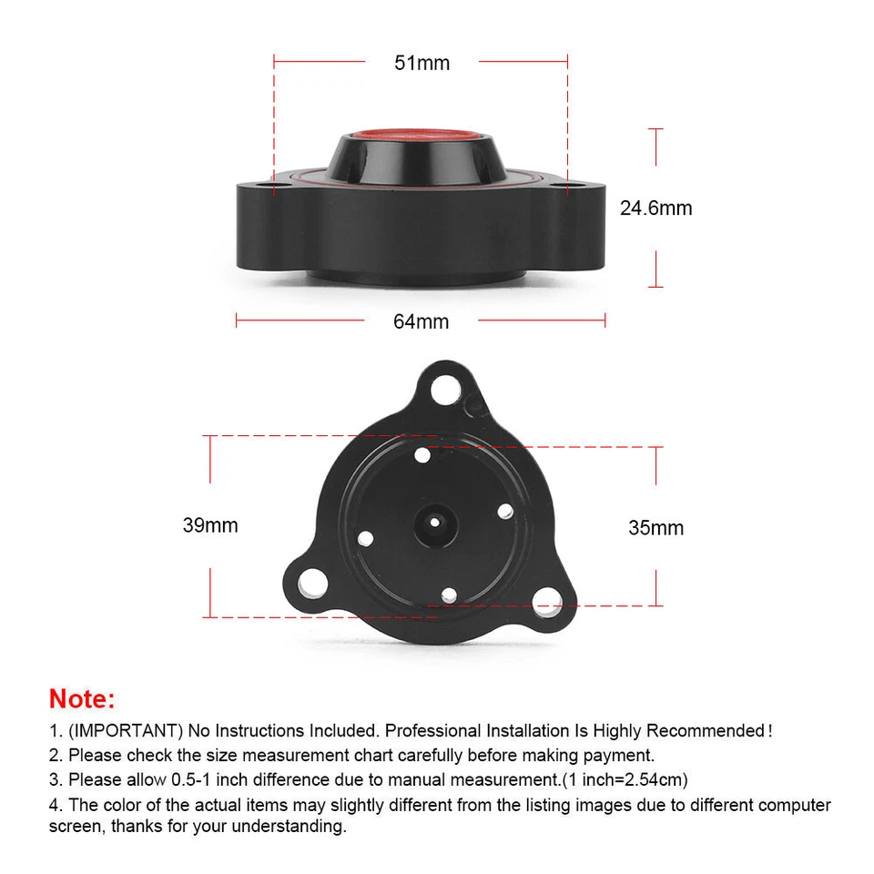 For Bmw F30 335i F20 F21 M135i/Alfa Romeo T9356 Blow Off Valve Diverter Adapter — 第 2/4 张图片