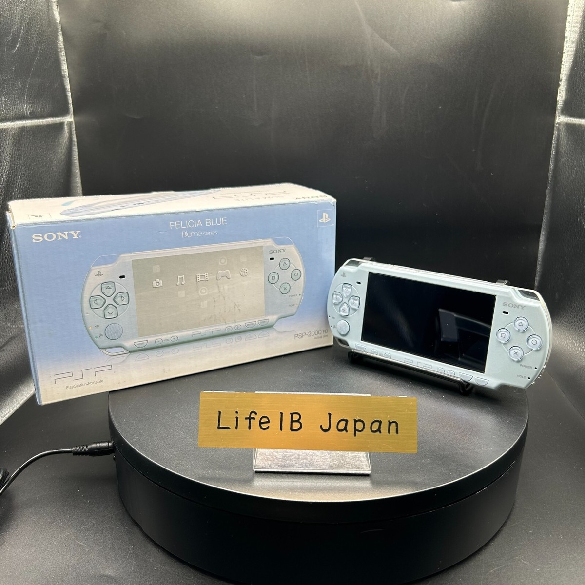 SONY Playstation Portable PSP-2000 Blume Felicia Blue in Box No