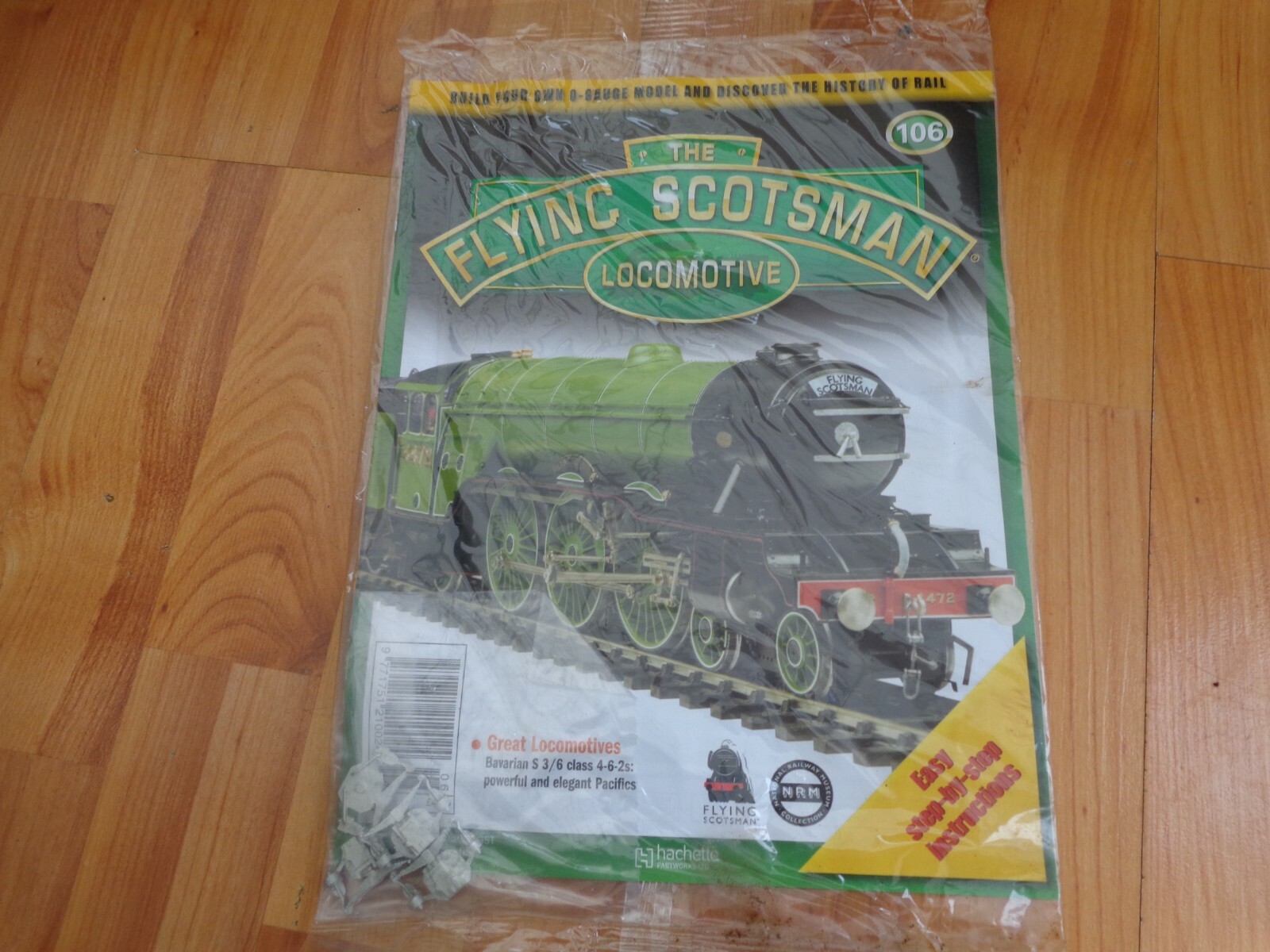 O GAUGE HACHETTE BUILD YOUR OWN THE FLYING SCOTSMAN MODEL TRAIN ISSUE 106 PART