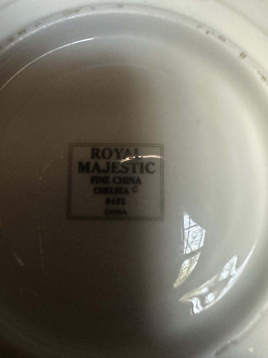 6 1/4” Saucer Royal Majestic Fine China Chelsea 8432 | eBay 6 1/4” Saucer Royal Majestic Fine China Chelsea 8432 | eBay