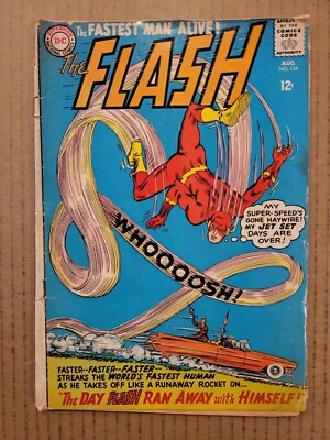 Flash #154 DC Silver Age 1965 GD+