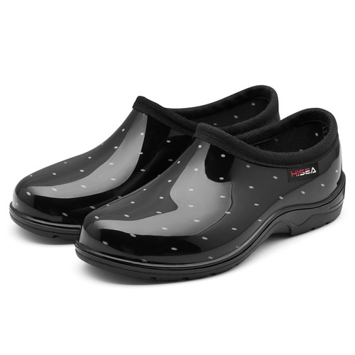 HISEA Women Garden Rain Clogs Shoes Ultra Soft Outdoor Yard Working Nurse Shoes - Picture 68 of 121