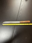 American Homemaker Stainless Steel 8” Slicer Knife Wooden Handle — photo 5