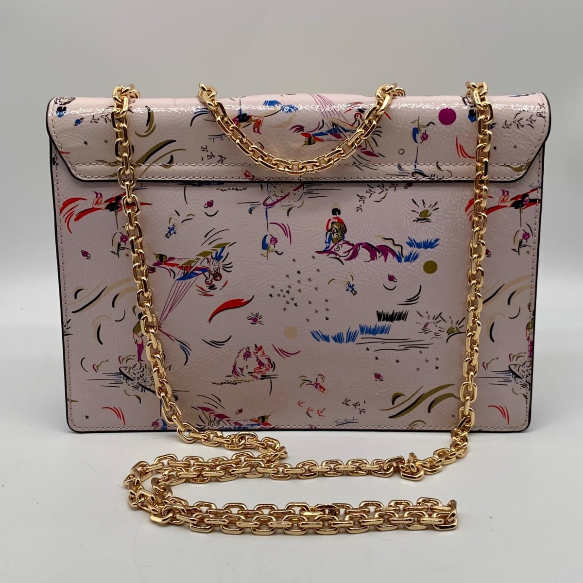 Tory Burch Gemini Link Purple Daydream Printed Chain Tory Burch Gemini Link Purple Daydream Printed Chain
