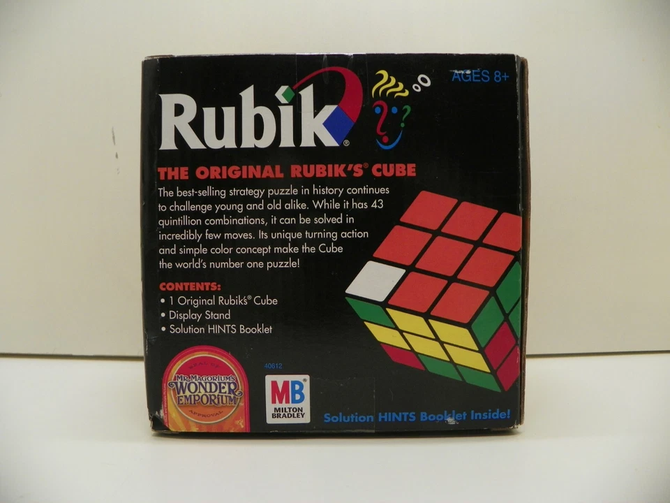 Quebra-cabeça Rubik, The original Rubik cube 2007 Mr. Magorium's Wonder Emporium Edition - Imagem 3 de 4