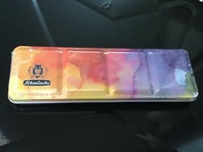 SCHMINCKE Akademie Christmas Limited Edition Tin, Watercolour Pan Travel Set