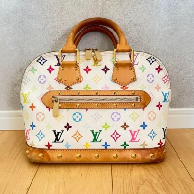 Louis Vuitton Alma Monogram Multicolor Takashi Murakami M92647