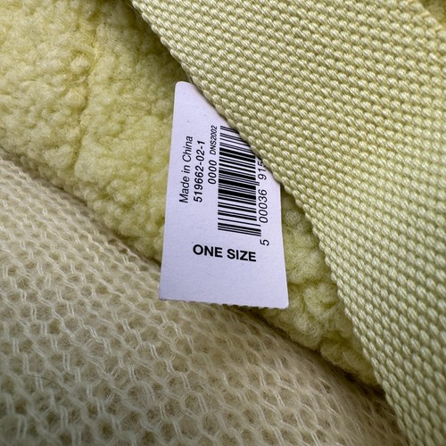 Lime Green Scarf Fleece Gap & Soft Fanny Pack Bag 12" x 65" Color Match - Picture 4 of 10