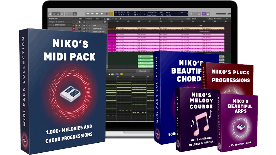 Over 5,000 Progressions. Niko's MIDI Chord Pack - Piano For Producers + Bonuses - Image 2 of 4