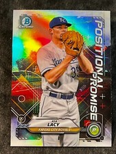2021 Bowman Chrome REFRACTOR POSITIONAL PROMISE Asa Lacy