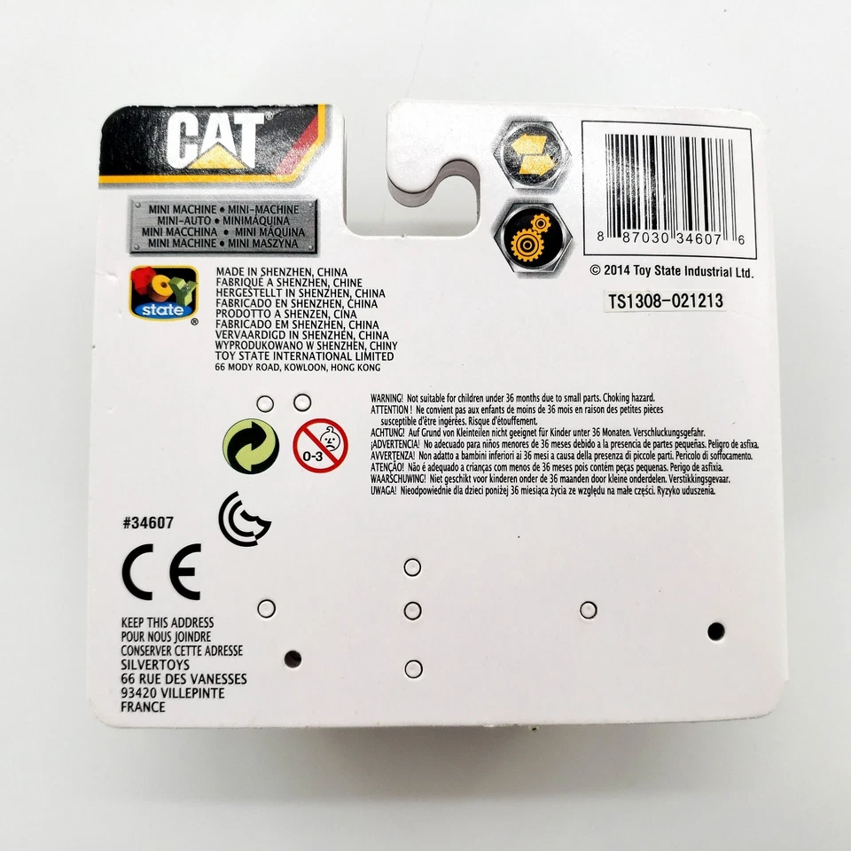Toy State CAT Mini Máquina Vehículos de Construcción Juguetes Lote de 3 Nuevos Foto 3 de 4