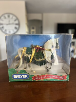 その他 E. BREYER 2003 Silent Knight Breyer Silent Knight 2003 Christmas Holiday Horse 7th in Series