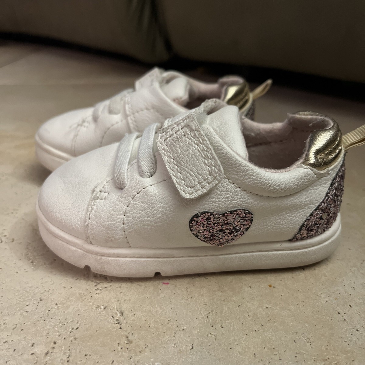 Infant/ Toddler Baby Girls Carter's Sneakers Size 5M