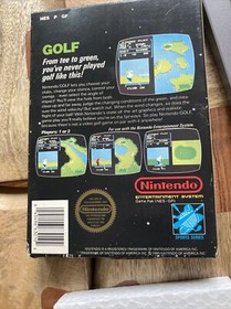 Golf (Nintendo Entertainment System, 1985) Black Box great shape