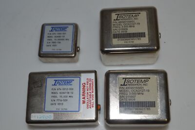 TC ISOTEMP RESEARCH INC MODEL 0CX0127-19, 0CX0118-12, 0CX082-53 - 4 (VMH105)