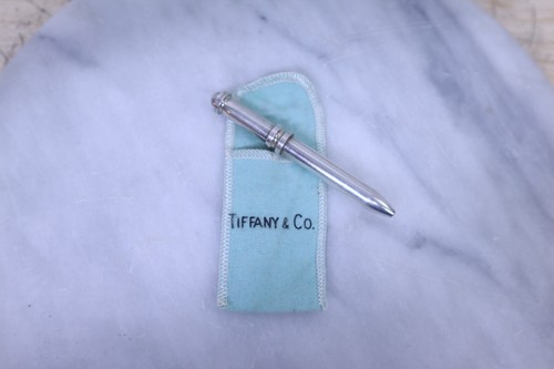 PENNA A SFERA VINTAGE TIFFANY & CO. ARGENTO STERLING/PROGETTATA DA PALOMA PICASSO - Foto 3 di 20