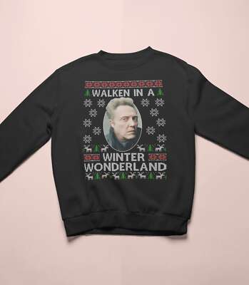Walken In A Winter Wonderland Christmas Sweater Xmas J