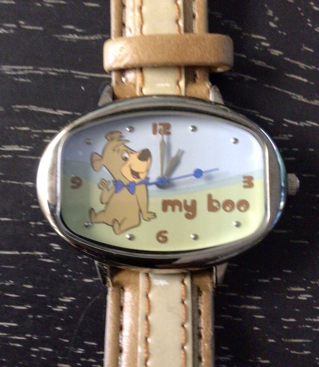 ヨギベア ハンナバーベラ 腕時計 Vintage Hanna-Barbera My Boo Oval Watch 5100/004 Yogi Bear Boo Boo